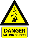 Danger Falling Objects