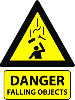 Danger Falling Objects