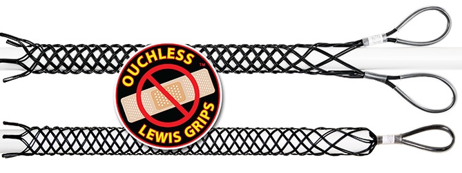 Ouchless Lewis Grips made of Aramid Fibers