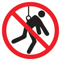NOT A FALL ARREST DEVICE